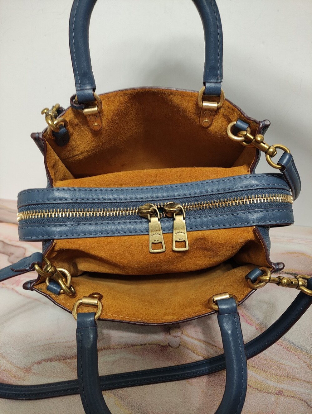 Coach 1941 Rogue 25 Style 54536 Blue Denim - Picture 10 of 17